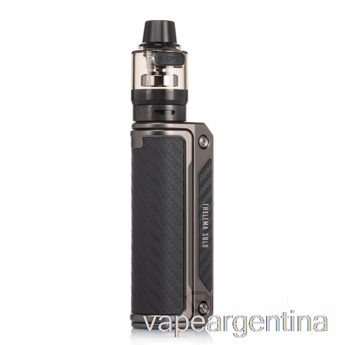 Lost Vape Thelema Solo 100w Kit De Inicio Gunmetal/fibra De Carbono Vape Argentina